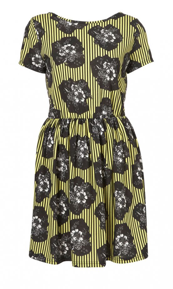 Topshop Floral Print Flippy Dress, £26