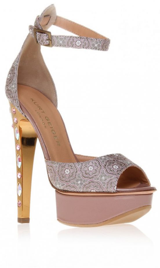 Kurt Geiger London Printed Sandal Heels, £295