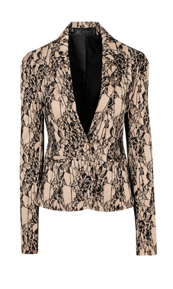 Dorothy Perkins Kardashian Kollection Lace Detail Blazer, £55