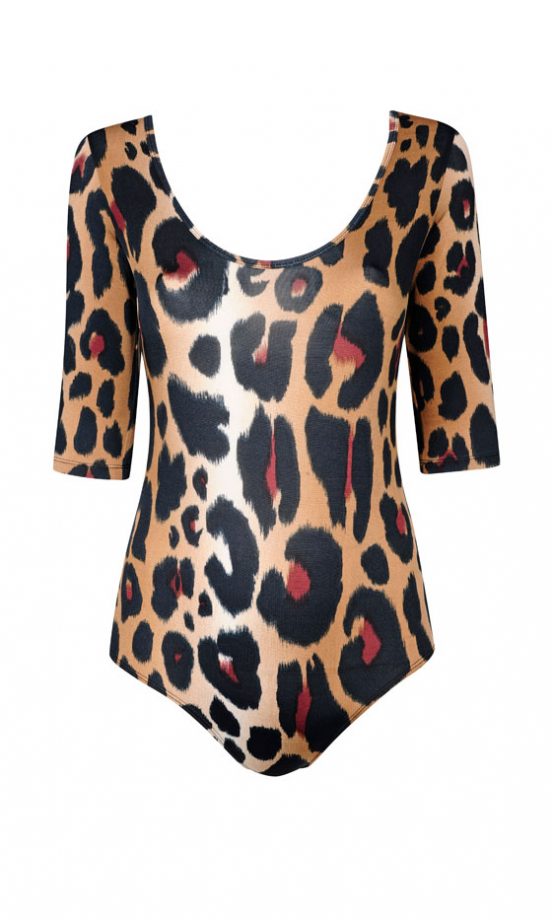 Dorothy Perkins Kardashian Kollection Animal Print Body, £25