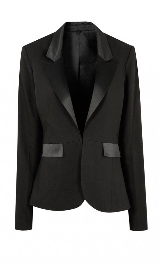 Dorothy Perkins Kardashian Kollection Mixed Fabric Blazer, £50