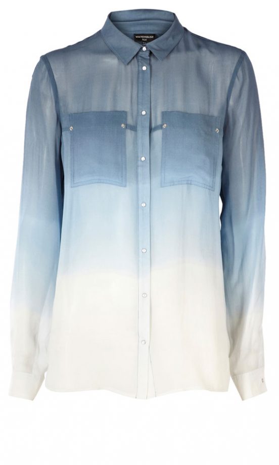 Warehouse Ombre Blouse, £55