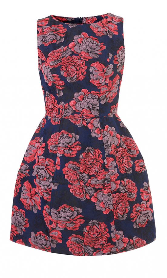 Topshop Floral Lantern Dress, £80