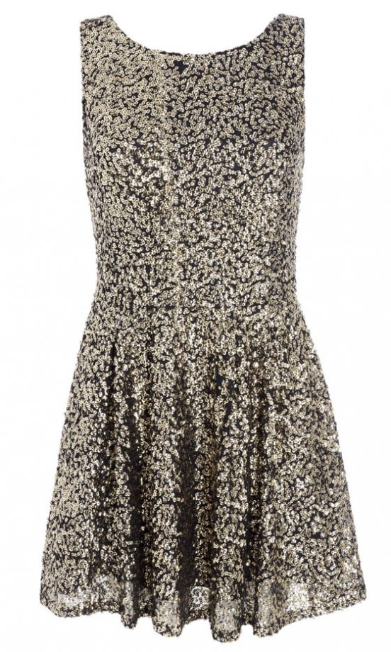 H! By Henry Holland At Debenhams Sequin Prom Dress, £50