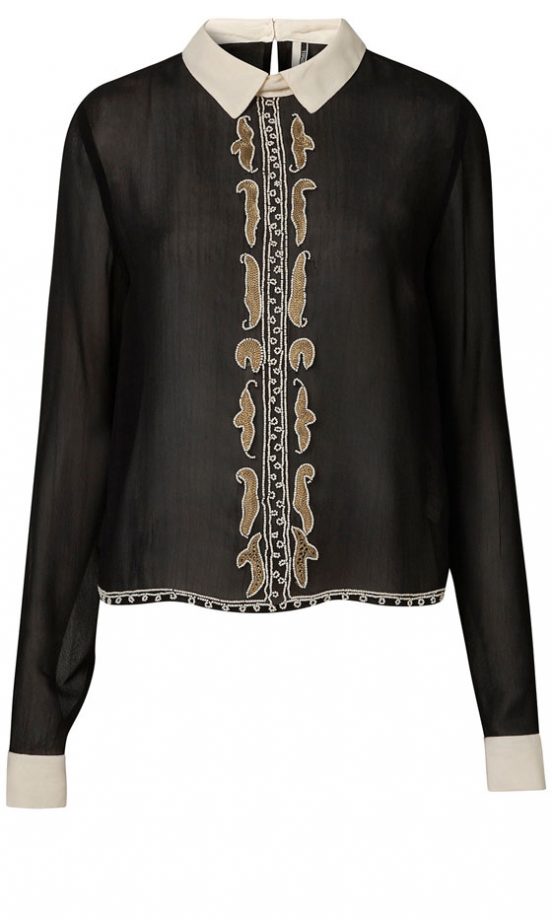 Topshop Beaded Blouse, £45