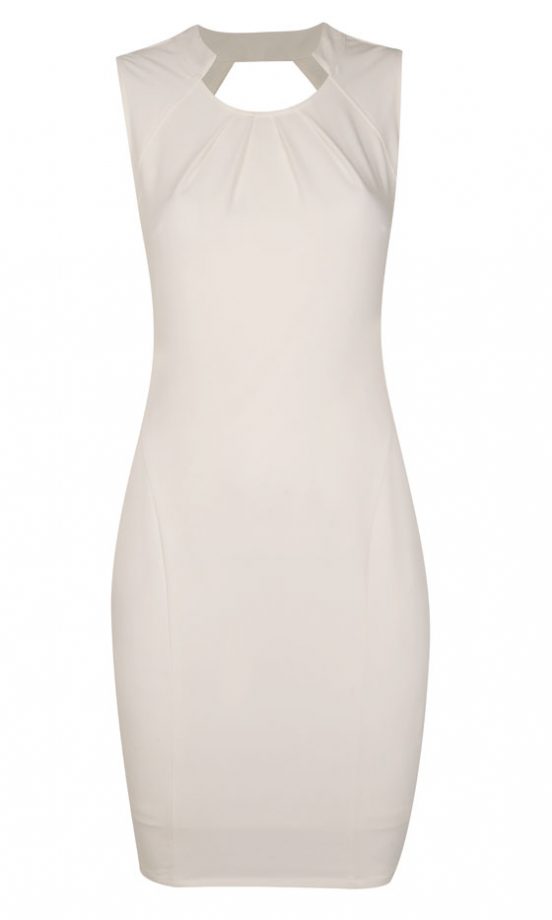Dorothy Perkins Kardashian Kollection White Dress, £40