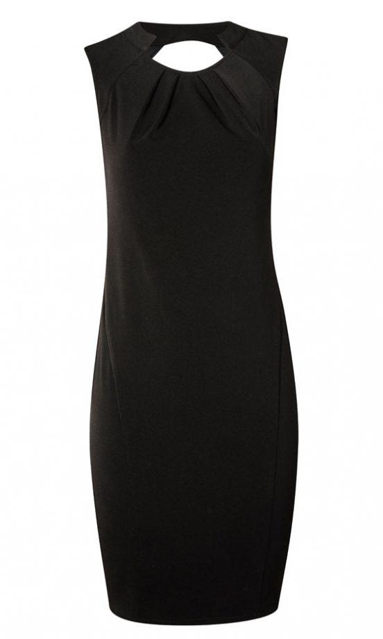 Dorothy Perkins Kardashian Kollection Black Cut Out Dress, £40