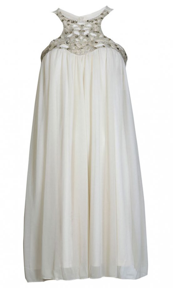 Miss Selfridge White Prom Dress, £45