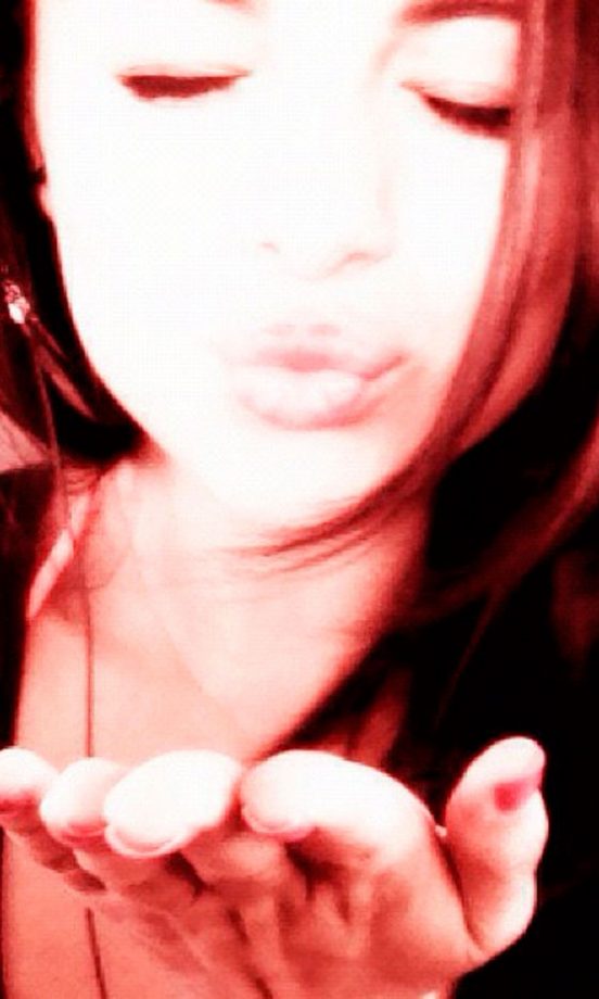 Selena Gomez @SelenaGomez Puckers Up, 2012