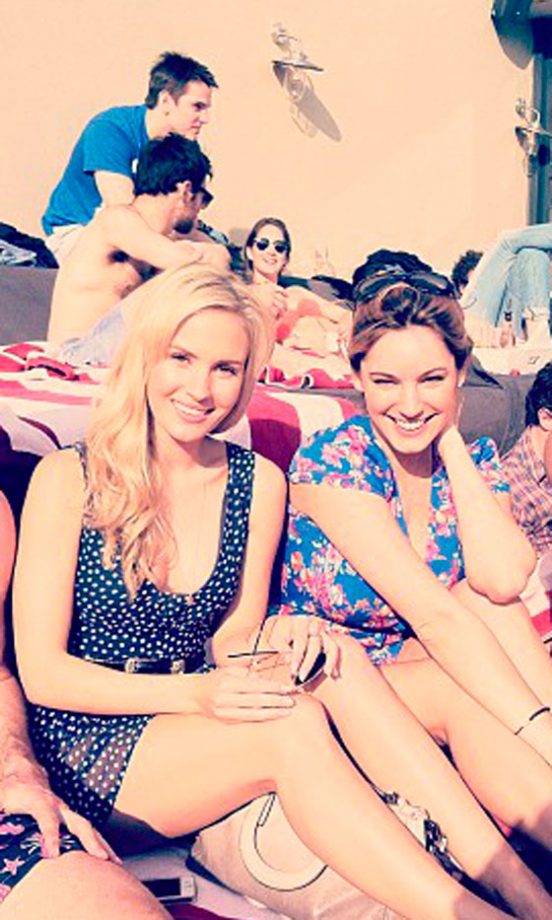 Kelly Brook @IAmKellyBrook Makes The Most Of The Sunshine, 2012