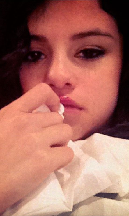 Selena Gomez @SelenaGomez Feels Poorly, 2012