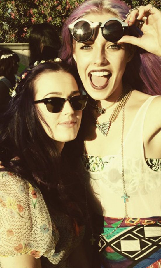 Katy Perry @KatyPerry Chills Out At Coachella, 2012
