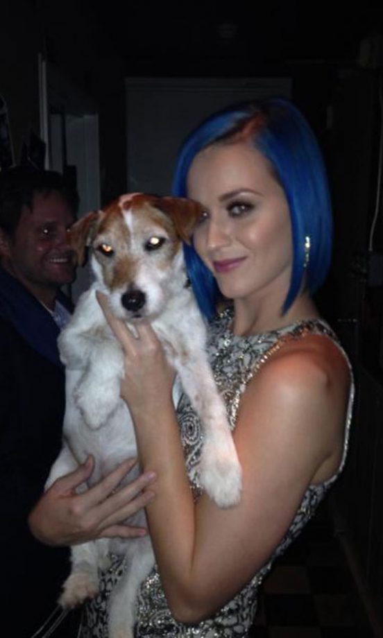 Katy Perry @KatyPerry Poses With The Artist's Biggest Star! 2012