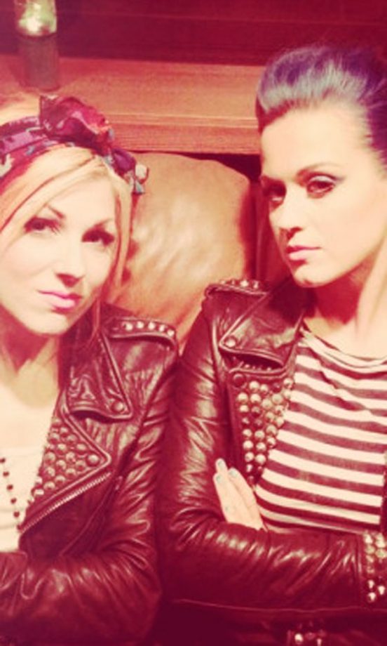 Katy Perry @KatyPerry Looks Very Rock 'N' Roll In Leather, 2012