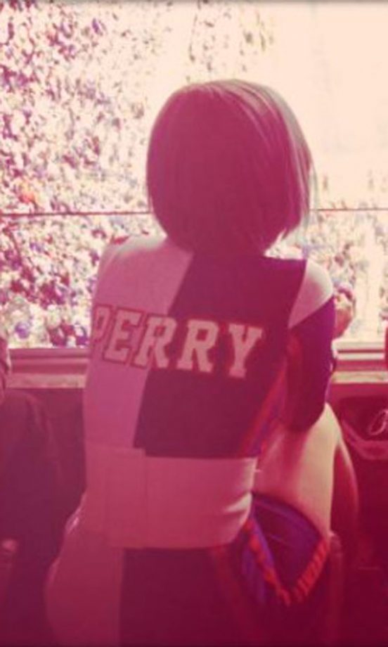 Katy Perry @KatyPerry Shows Off Her Shirt, 2012