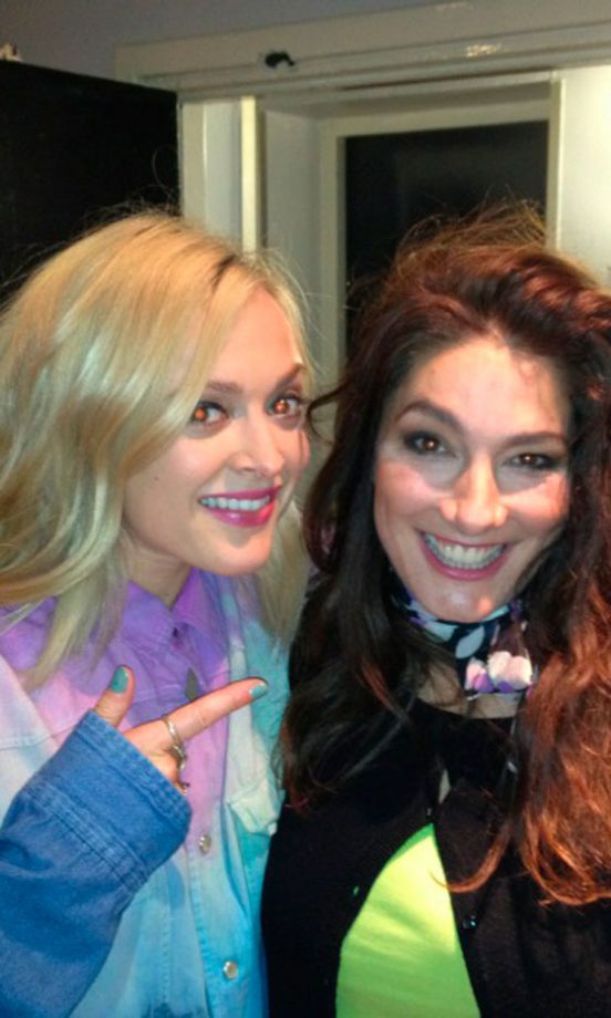 Fearne Cotton @FearneCotton Meets Jet From Gladiators! 2012