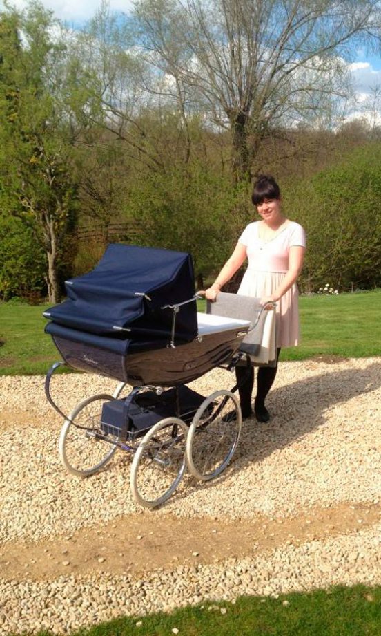 Lily Cooper @MrsLRCooper Tweets The First Pic Of Her Baby, 2012