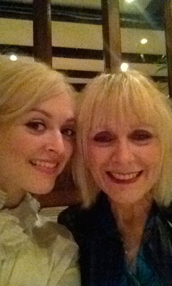 Fearne Cotton @FearneCotton Poses With Her Mum, 2012