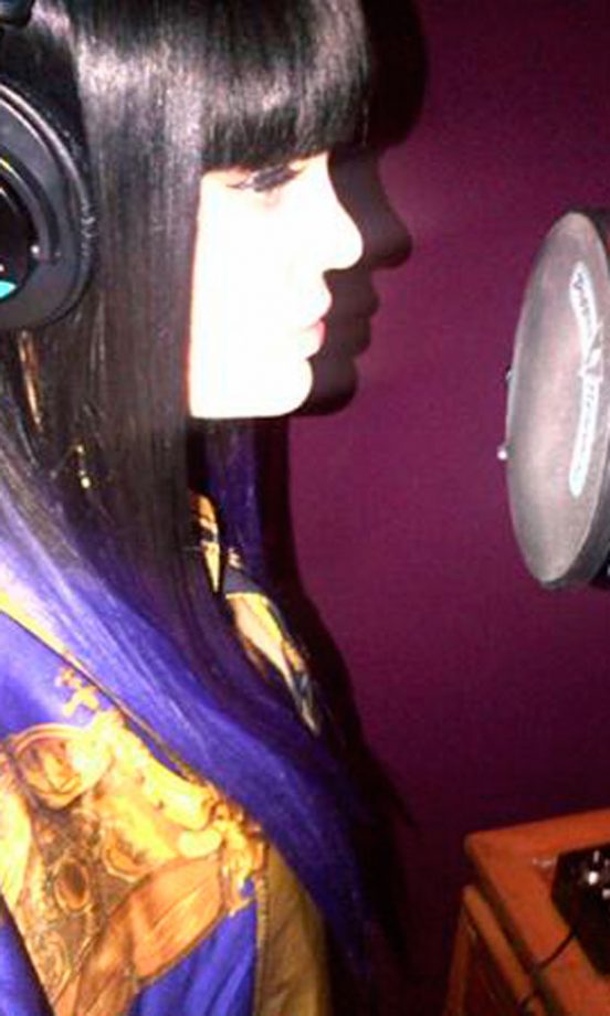 Jessie J @JessieJ Gives Us A Sneak Peek At Her Working In The Studio, 2012