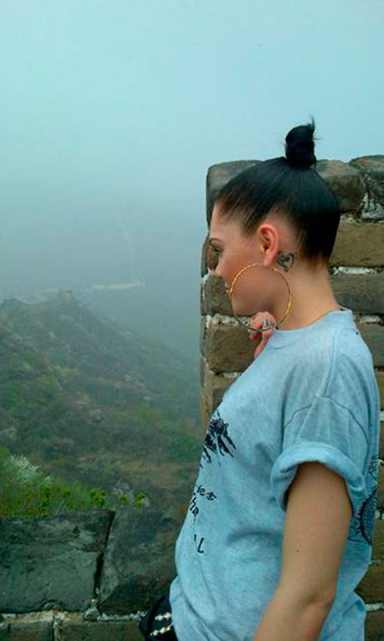 Jet-Setting Jessie J @JessieJ Climbs The Great Wall Of China, 2012