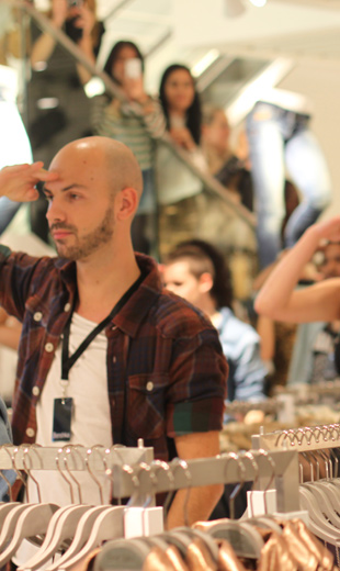 Atmosphere At The Berska Oxford Street Store Opening, 2012