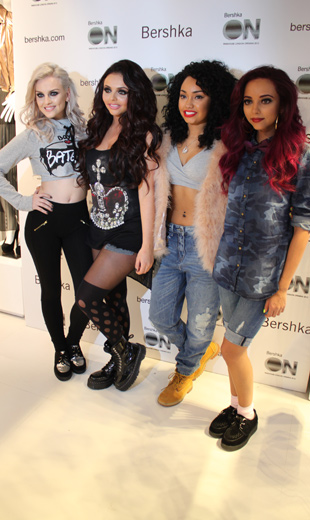 Little Mix At The Berska Oxford Street Store Opening, 2012