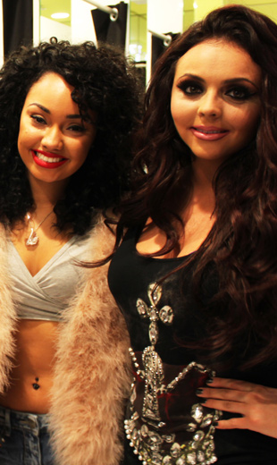 Leigh-Anne Pinnock And Jesy Nelson At The Berska Oxford Street Store Opening, 2012