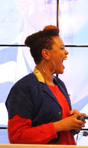 Gemma Cairney At The Berska Oxford Street Store Opening, 2012