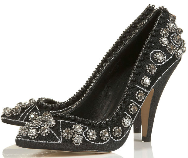 Topshop Jewelled Courts