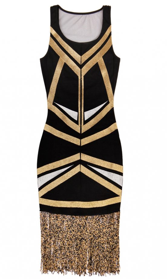 Bershka Tassel Flapper Dress, £39.99