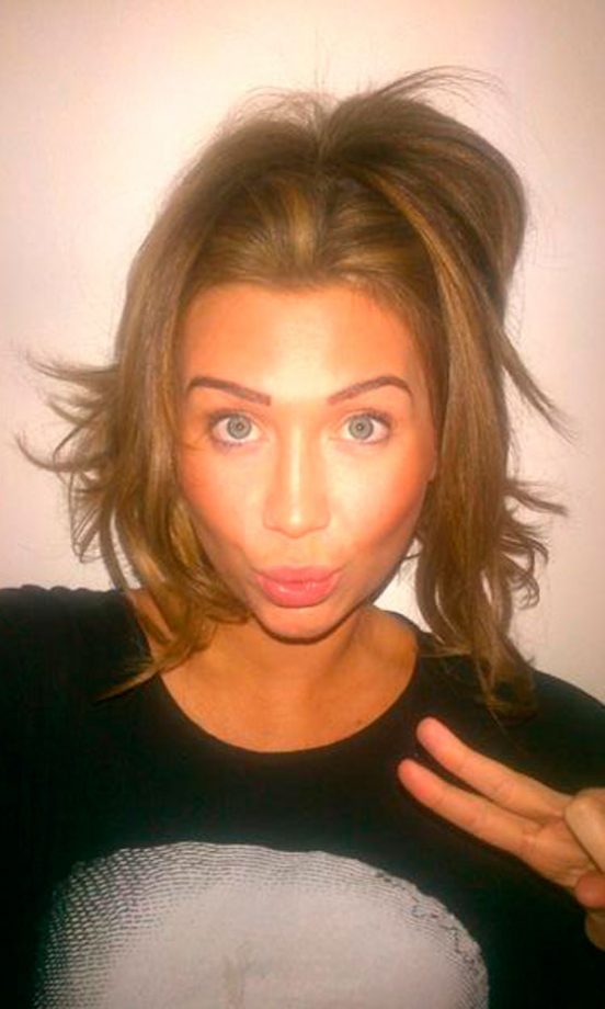 TOWIE's Lauren Goodger @LaurenGoodger Pulls A Face, 2012