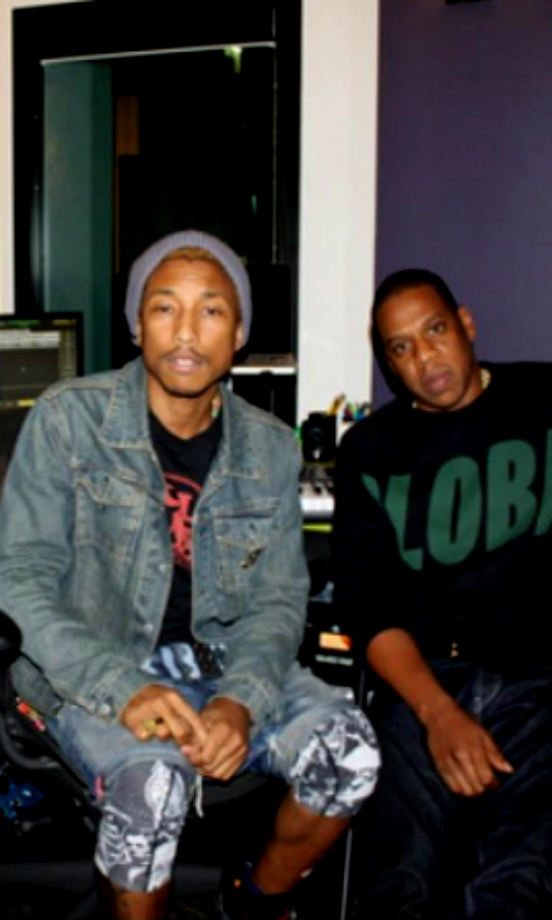 Jay Z's Just Hanging Out With Pharrell Williams (@pharrell), 2012