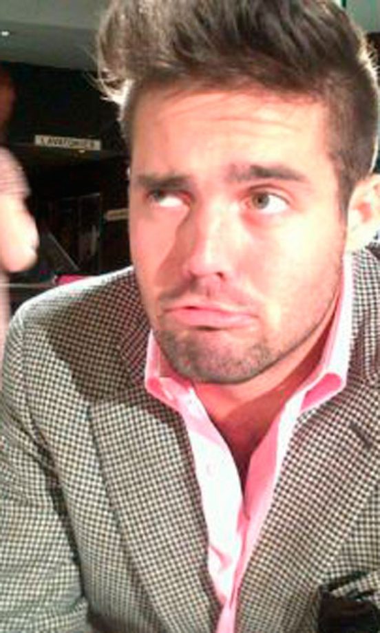 Nice, Spencer Matthews @SpencerGeorgeM! 2012