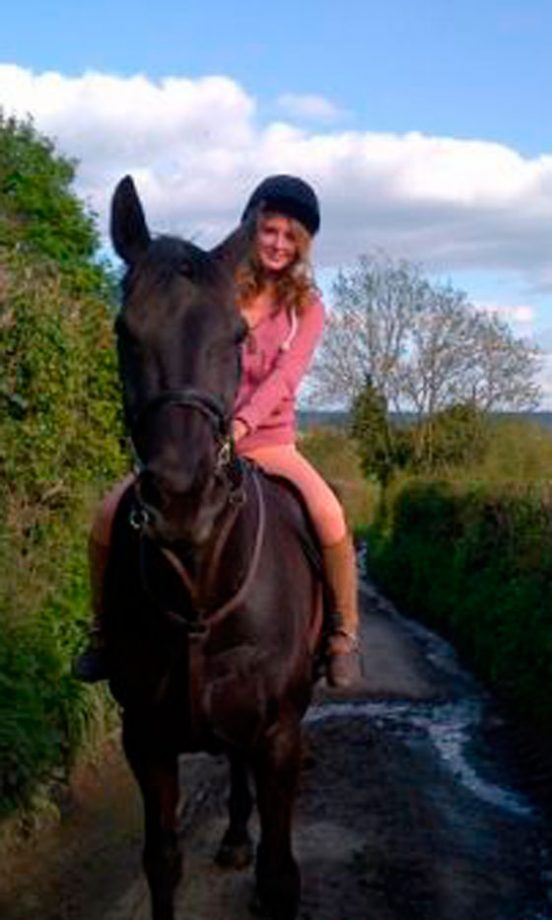 Made In Chelsea's Millie Mackintosh @millsmackintosh Goes Horse Riding, 2012
