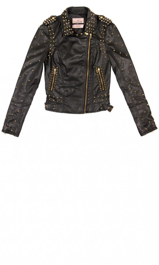 Bershka Leather Biker Jacket, £99.99