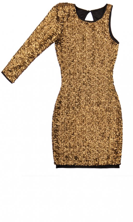 Bershka Print One Shoulder Dress, £39.99
