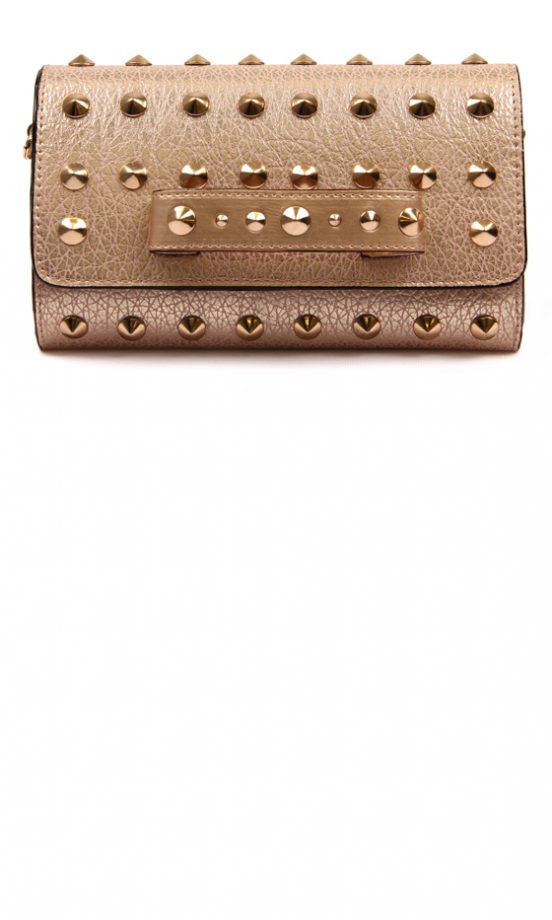 Bershka Nude Studded Purse, £25.99