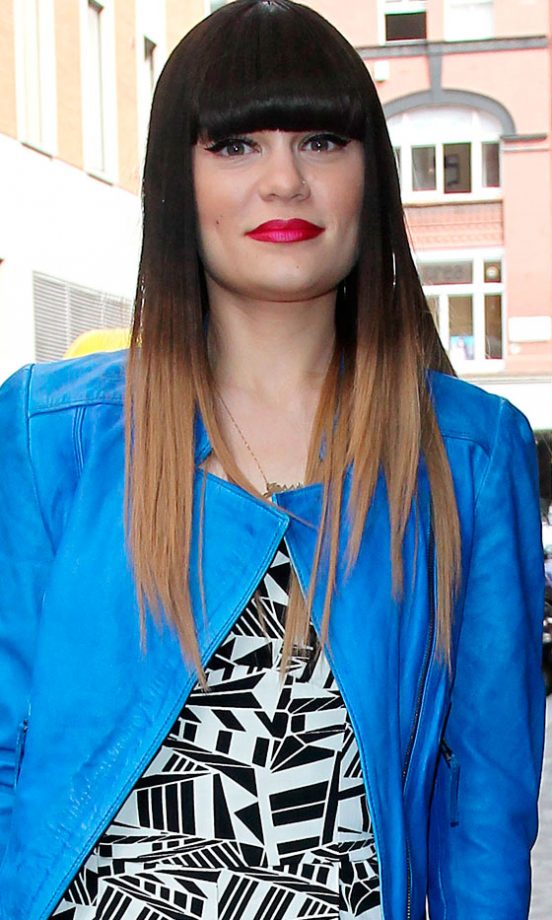 Jessie J Made Dipe Dye Hair Her Signature Look, 2012
