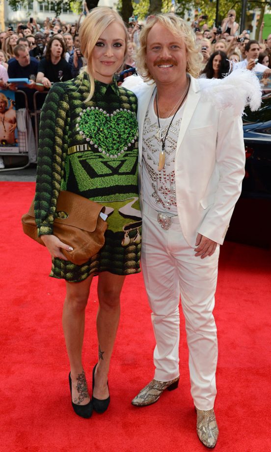 Fearne Cotton Hit The Red Carpet With Keith Lemon And Looks Radiant In This Bright Dress, 2012