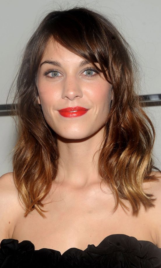 Alexa Chung's Cute Hairstyle, 2012