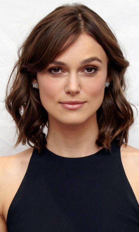 Keira Knightley's Girlie Wavy Hairstyle, 2012