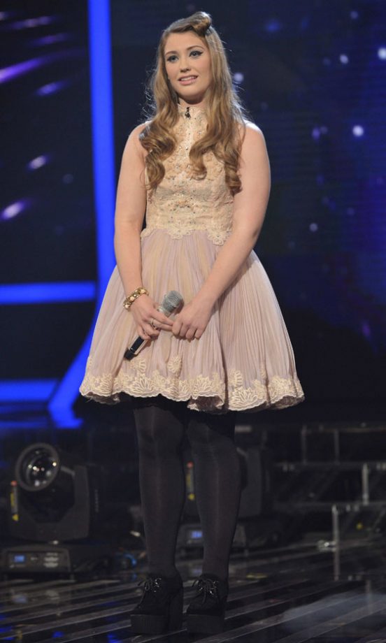 Ella Henderson On The X Factor Live Shows, 2012