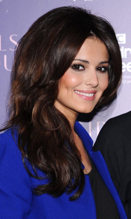 Cheryl Cole's Gorgeous Glossy Hairstyle, 2012