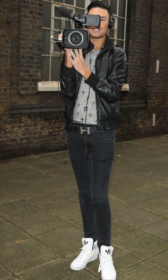 Rylan Clark At The X Factor Studios, 2012