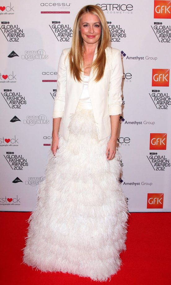 Cat Deeley At The WSGN Fashion Awards, 2012
