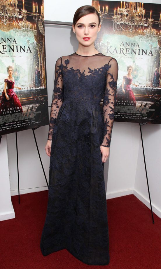 Keira Knightley At The Anna Karenina Film Screening In New York, 2012