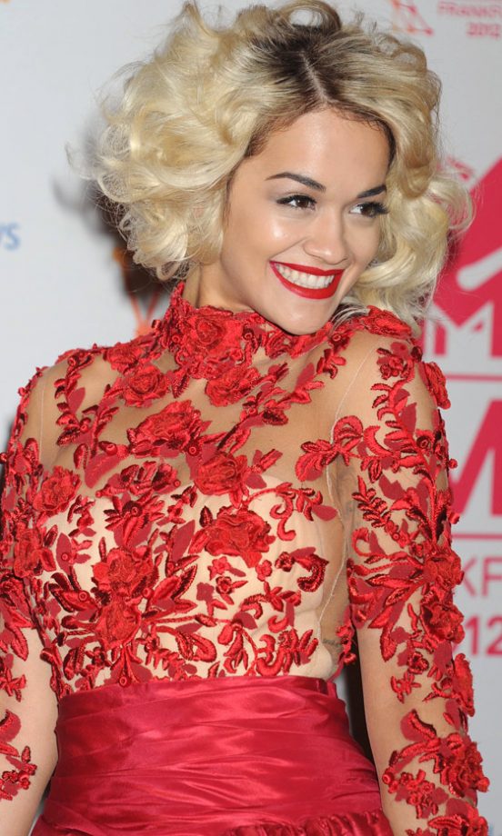 Rita Ora At The MTV EMAs, 2012