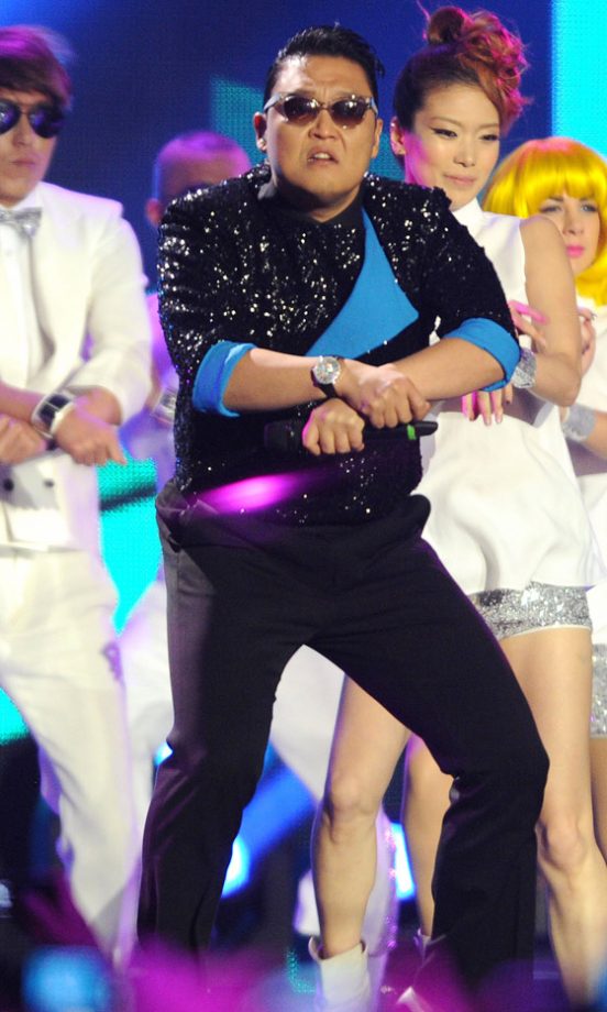 Psy (Gangnam Style) At The MTV EMAs, 2012
