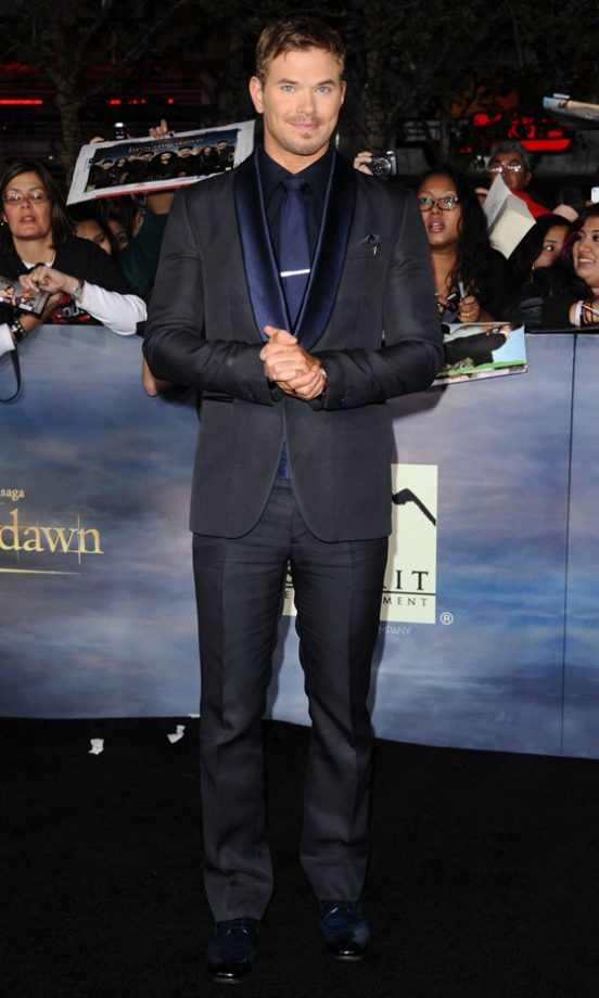 Kellan Lutz At The LA Premiere Of The Twilight Saga: Breaking Dawn Part 2, 2012