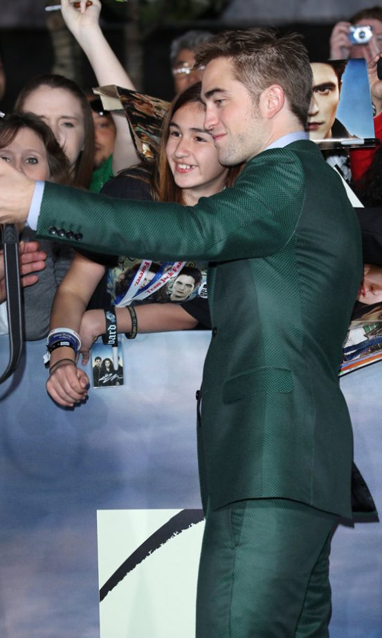 Robert Pattinson At The LA Premiere Of The Twilight Saga: Breaking Dawn Part 2, 2012
